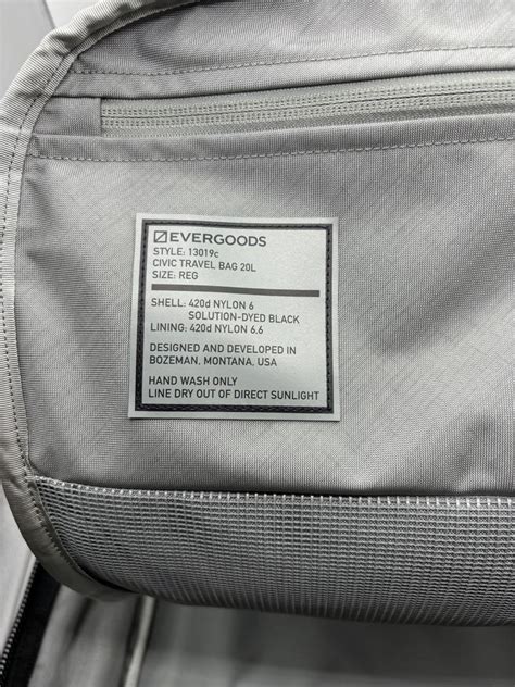 evergoods civic bag 20l review.